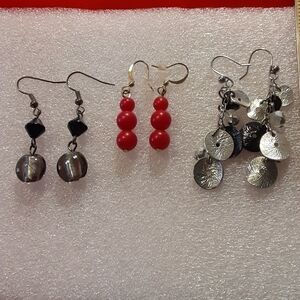 3 pair of Earrings